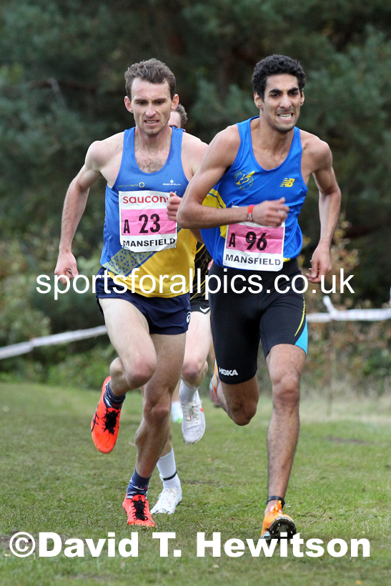 Senior mens 2021 National Cross Country Relays, Berry Hill Park, Mansfield. Photo: David T. Hewitson/Sports for All Pics